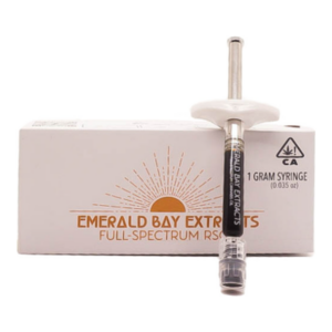 White CBG Full Spectrum RSO Syringe 1g (5mg)