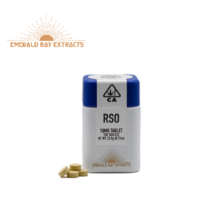 Emerald Bay Extracts | 10mg Tablets - Indica - White Tahoe Cookies - 1000mg Package