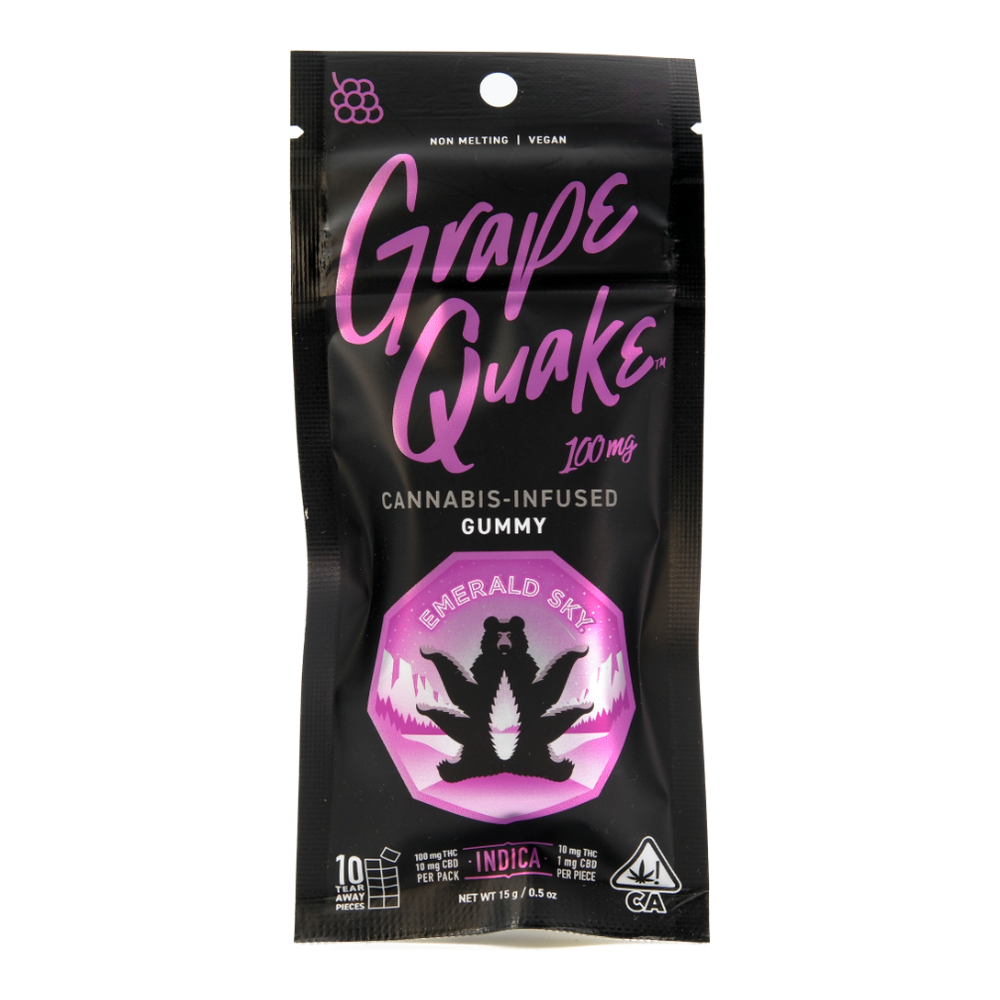 Emerald Sky | Grape Quake | Single Gummy | 100mg