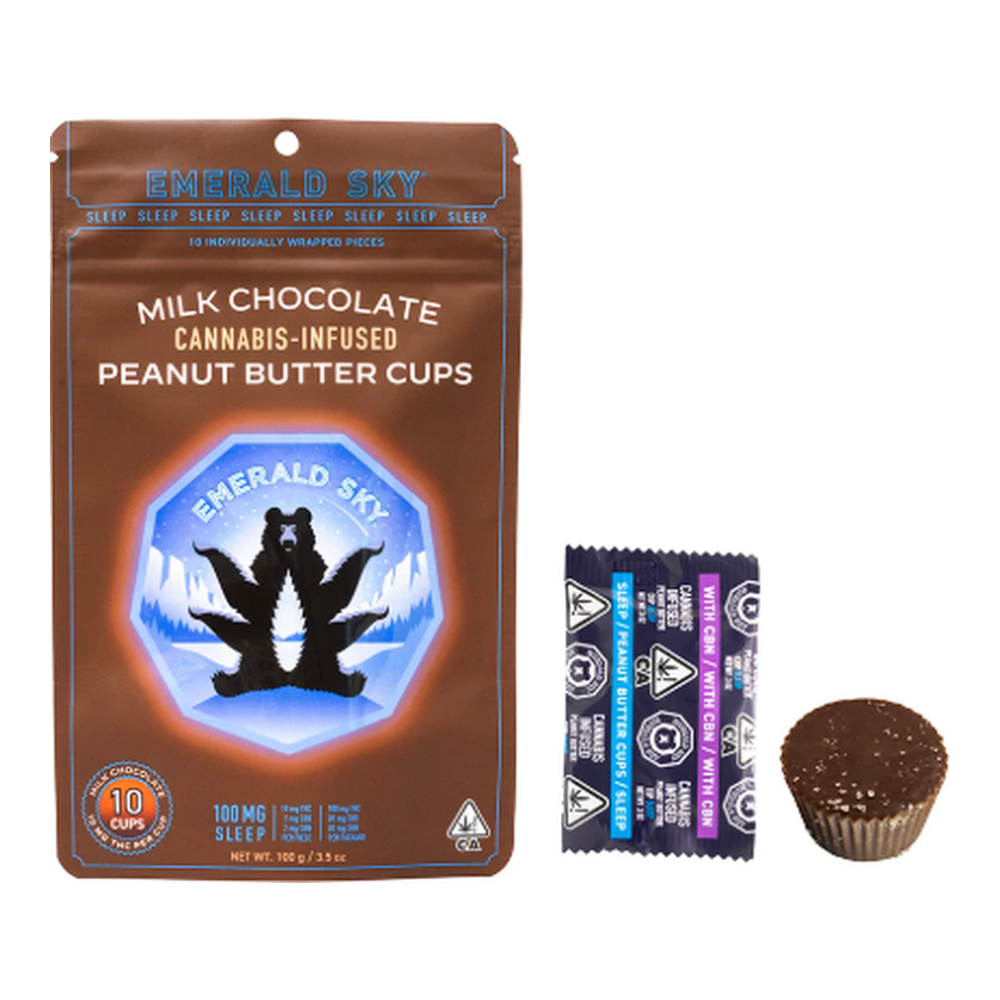 Emerald Sky | Sleep Peanut Butter Cups | 10:2:2 THC:CBD:CBN | 10pk