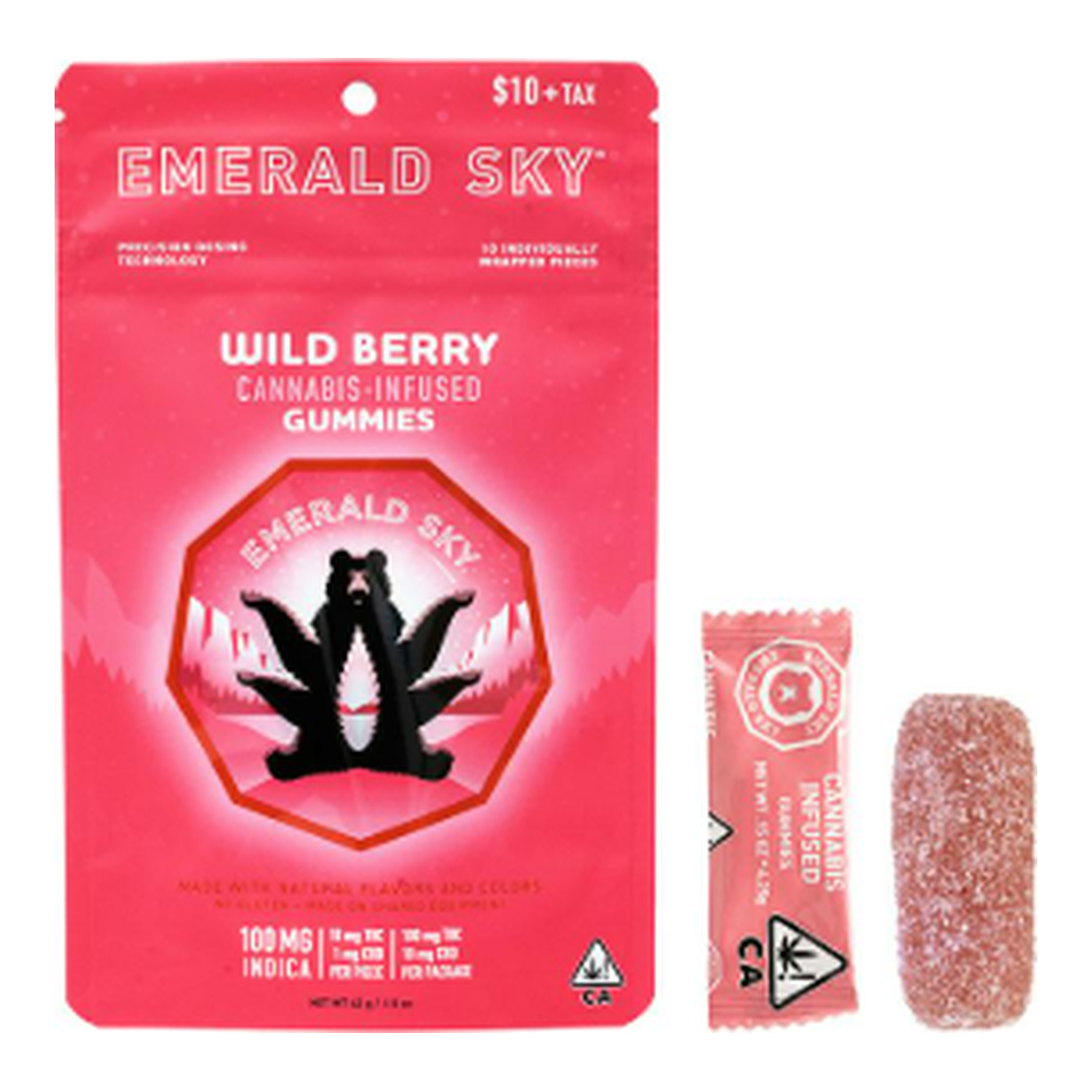 Emerald Sky | Wild Berry | Gummies | 100mg
