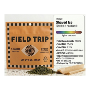 Shaved Ice Pre-Ground Sungrown Flower (3.5g)