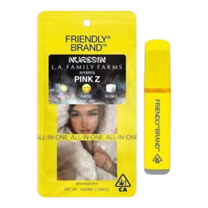 Friendly Brand | Pink Z | Live Resin All-In-One Vape | 1g