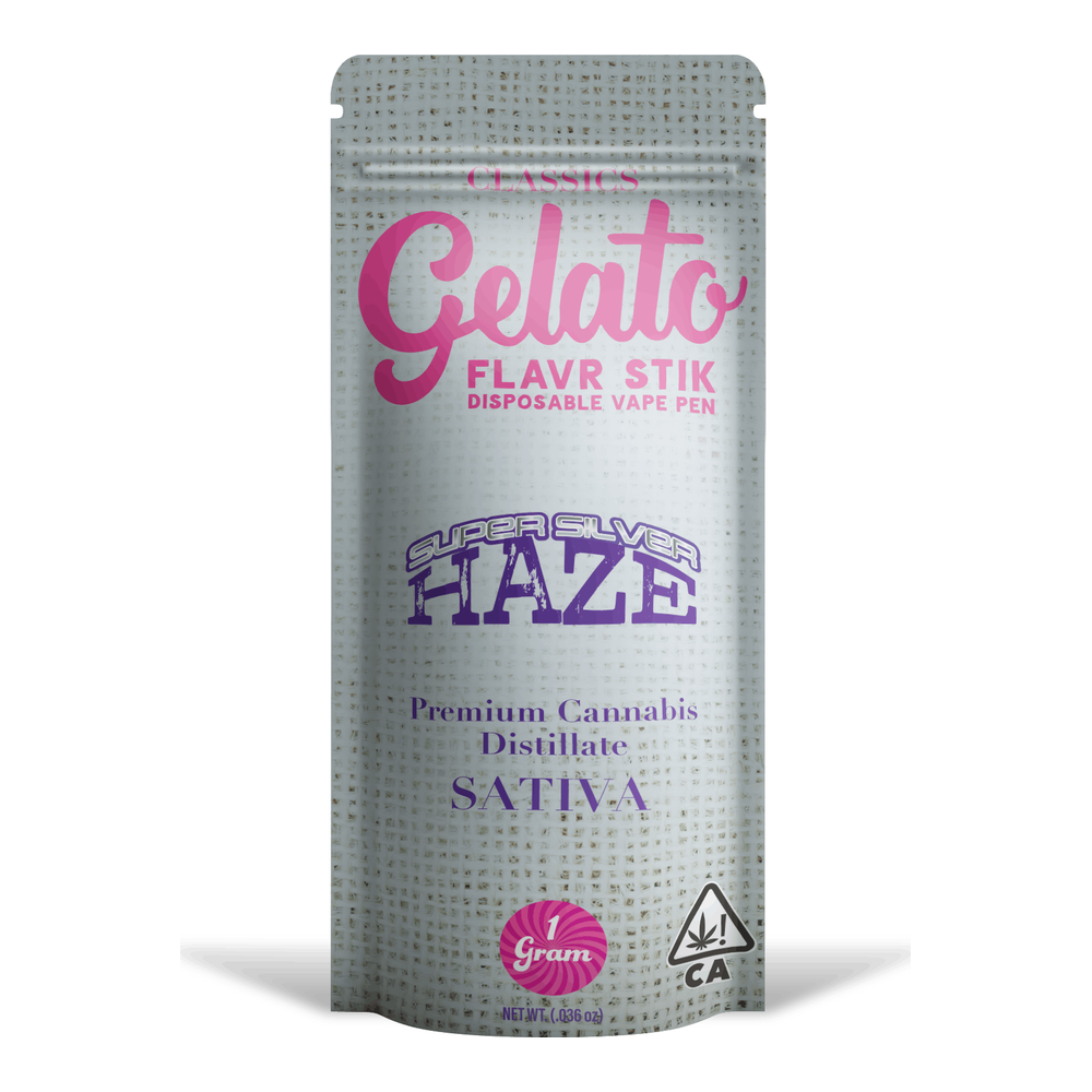 Gelato | Super Silver Haze | Classics | All-In-One Vape | 1g