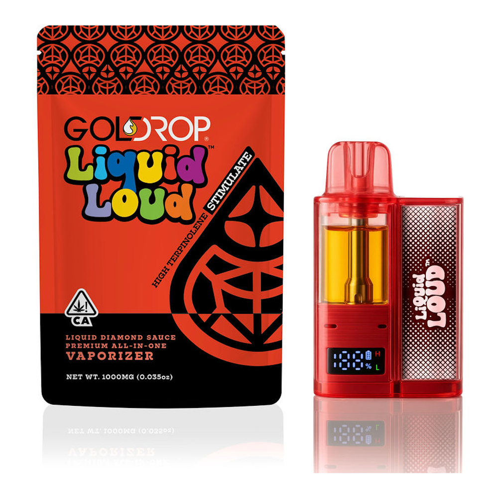 Gold Drop | HFCS Sour | Liquid Diamonds Sauce All-In-One Vape | 1.5g