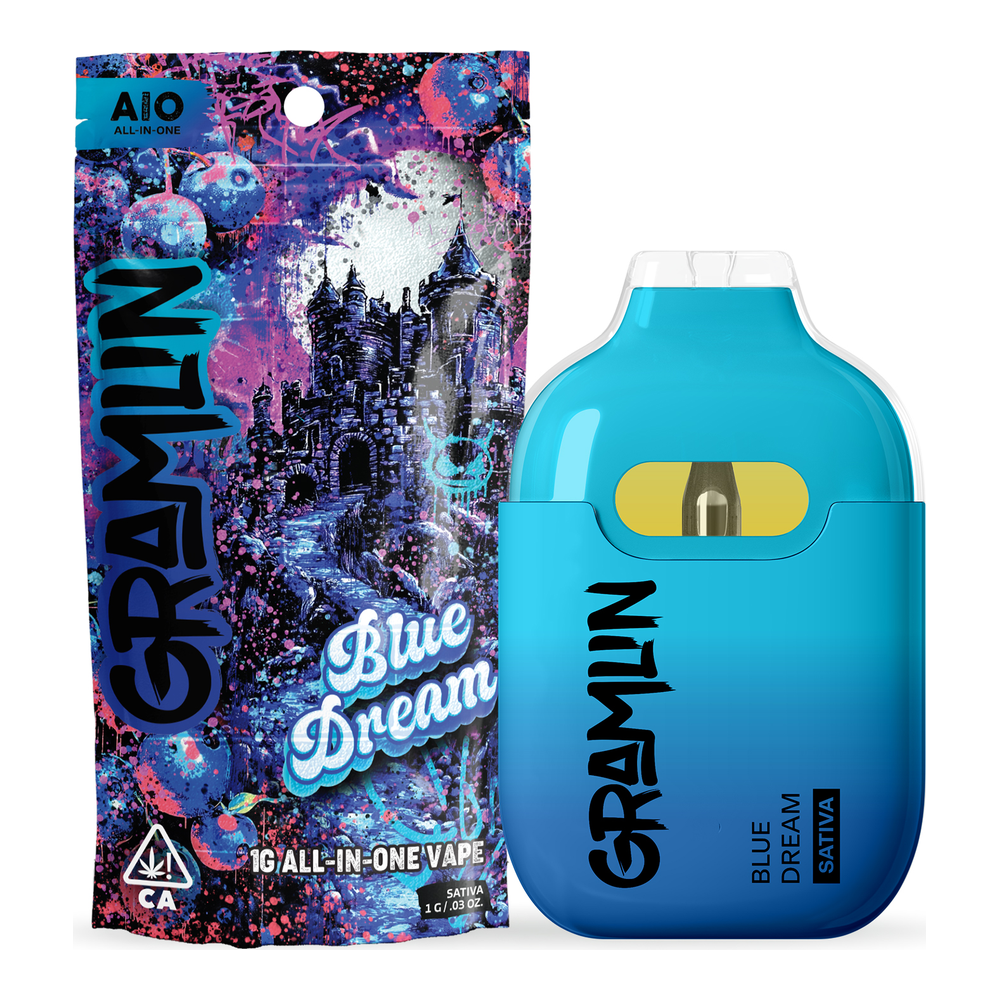 Gramlin | Blue Dream | All-In-One Vape | 1g
