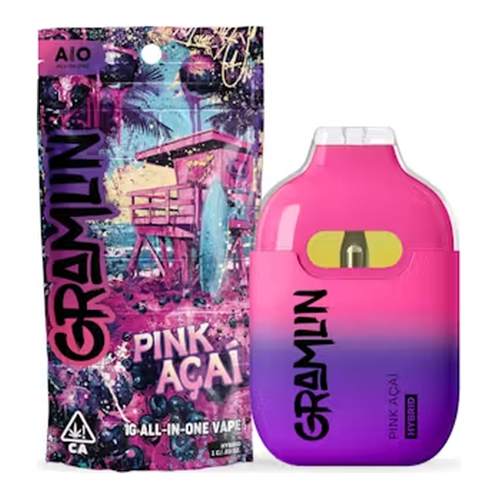 Gramlin | Pink Acai | All-In-One Vape | 1g