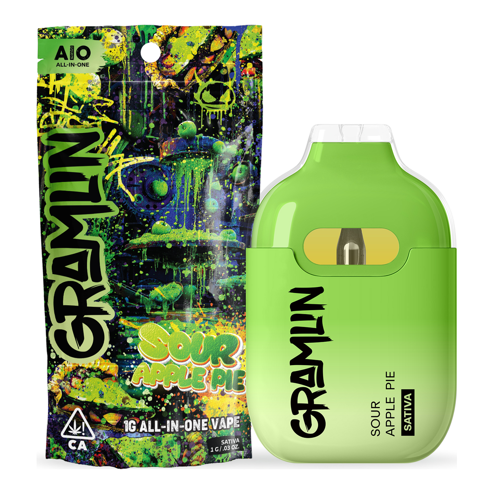 Gramlin | Sour Apple Pie | All-In-One | 1g