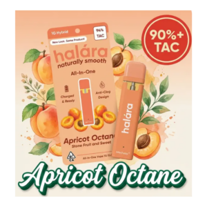 Halara | Apricot Octane | All-In-One Vape | 1g
