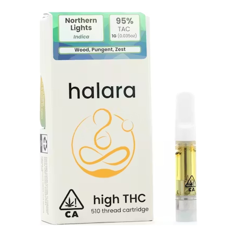Halara | Northern Lights | High THC Cartridge | 1g