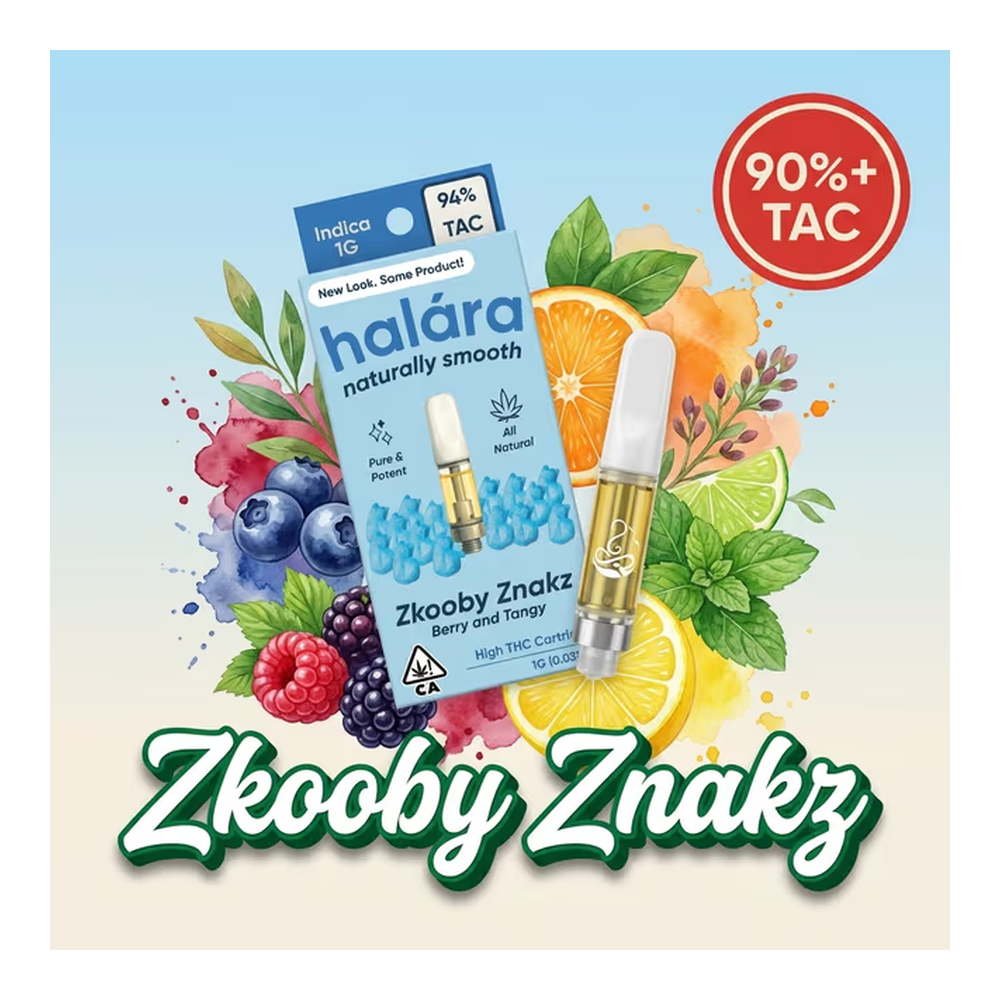 Halara | Zkooby Znakz | High THC Cartridge | 1g
