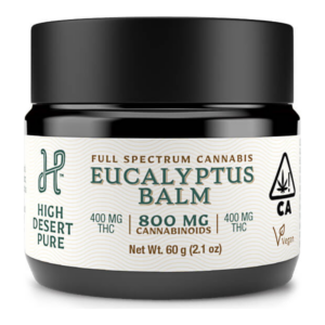 High Desert Pure | Eucalyptus Balm | 1:1 THC:CBD | 450mg