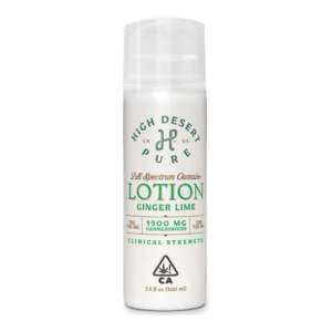High Desert Pure | Ginger Lime Lotion | 1:1 THC:CBD | 800mg