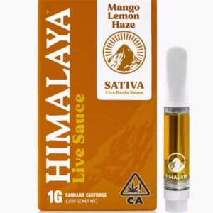 Himalaya | Mango Lemon Haze | Live Resin Sauce Cartridge | 1G