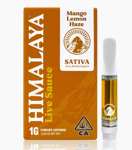 Himalaya | Mango Lemon Haze | Live Resin Sauce Cartridge | 1G