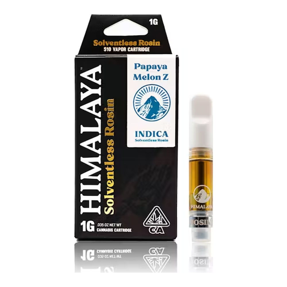 Himalaya | Papaya Melon Z | Solventless Rosin Cartridge | 1g