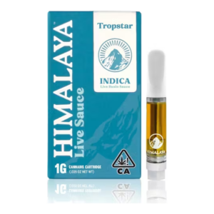 Himalaya | Tropstar | Live Resin Sauce Cartridge | 1G