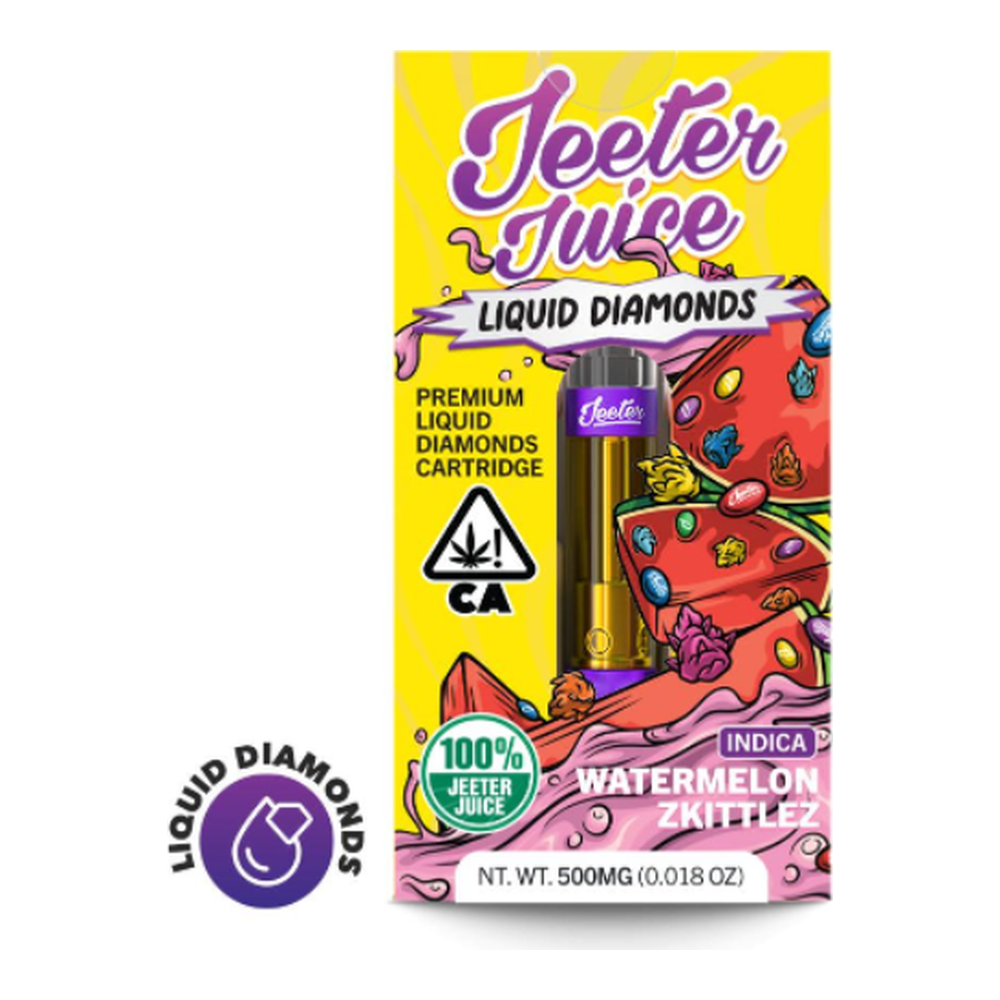 Jeeter | Jeeter Juice | Watermelon Zkittlez | Liquid Diamond Cartridge | 1g