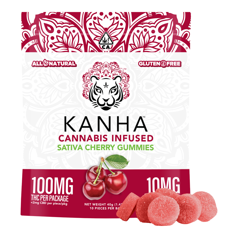 Kanha | Cherry | Gummies | 100mg