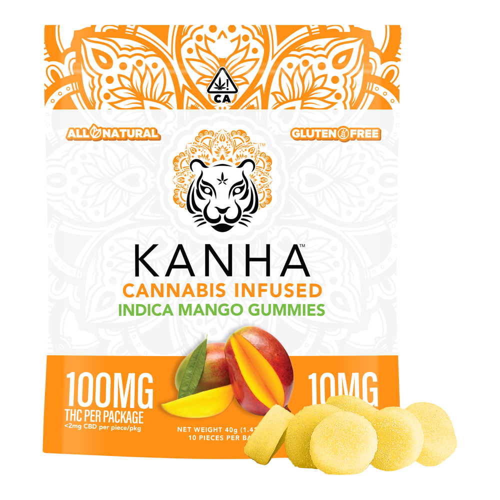 Kanha | Mango | Gummies | 100mg