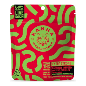 Nano Cherry Limeade Solventless Live Rosin Belts 4pk (100mg)