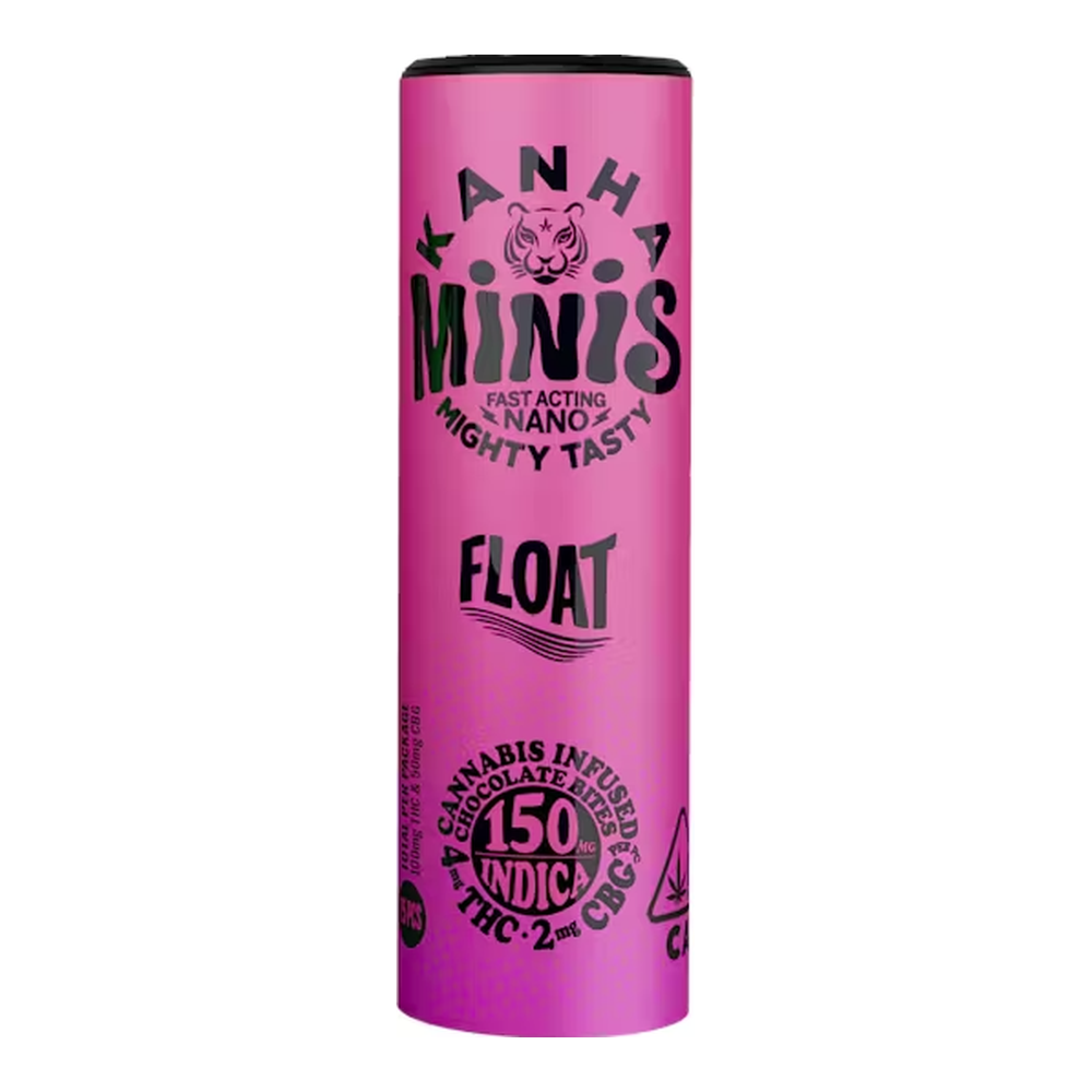 Kanha | Nano Float 4:2 | Minis | THC:CBG | Chocolate Bites | 25pcs | 100mg