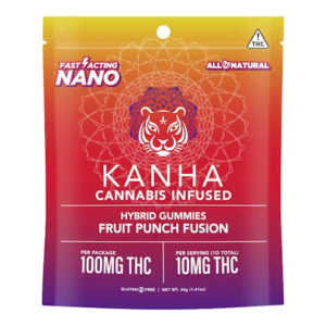 Nano Fruit Punch Fusion Gummies (100mg)
