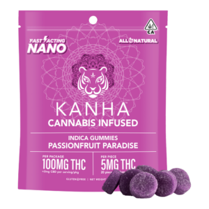 Kanha | Nano Passionfruit Paradise | Gummies | 100mg