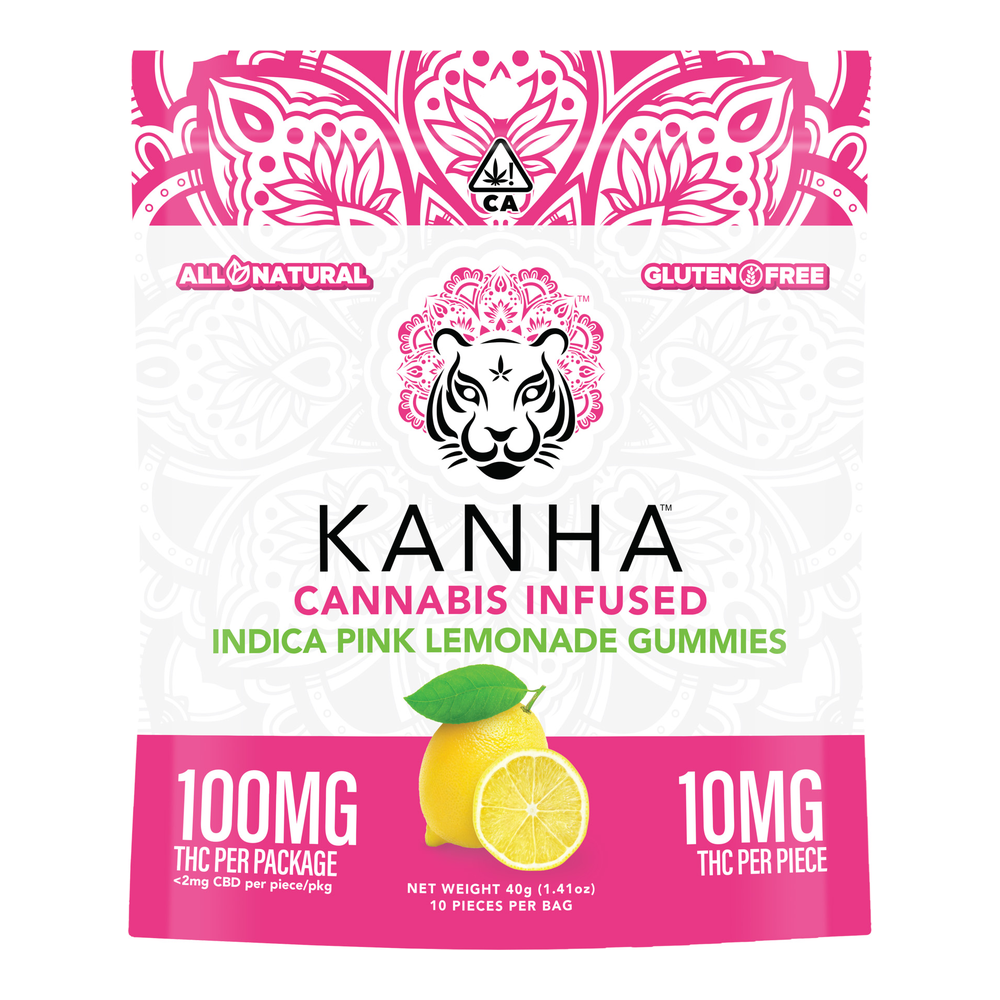 Kanha | Pink Lemonade | Gummies | 100mg