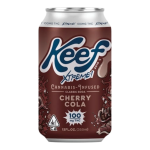 Keef Cola | Xtreme | Cherry Cola | Cannabis Infused Classic Soda | 100mg