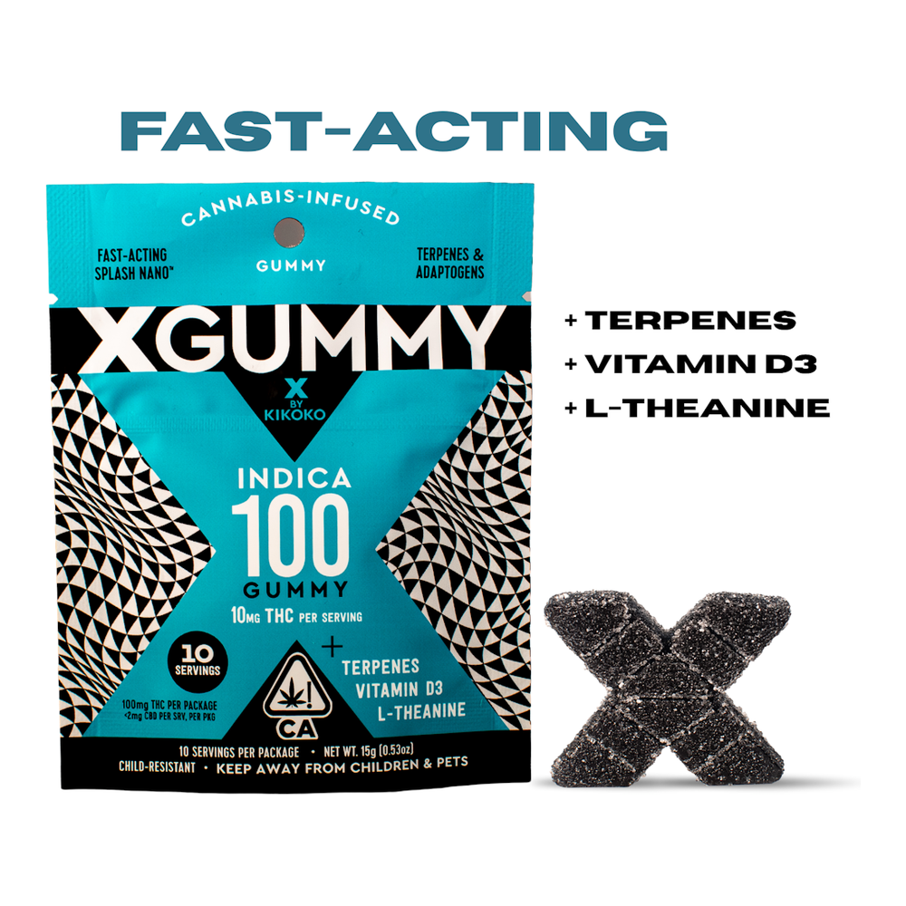 KIKOKO | Indica Boysenberry | X-Gummies | 100mg