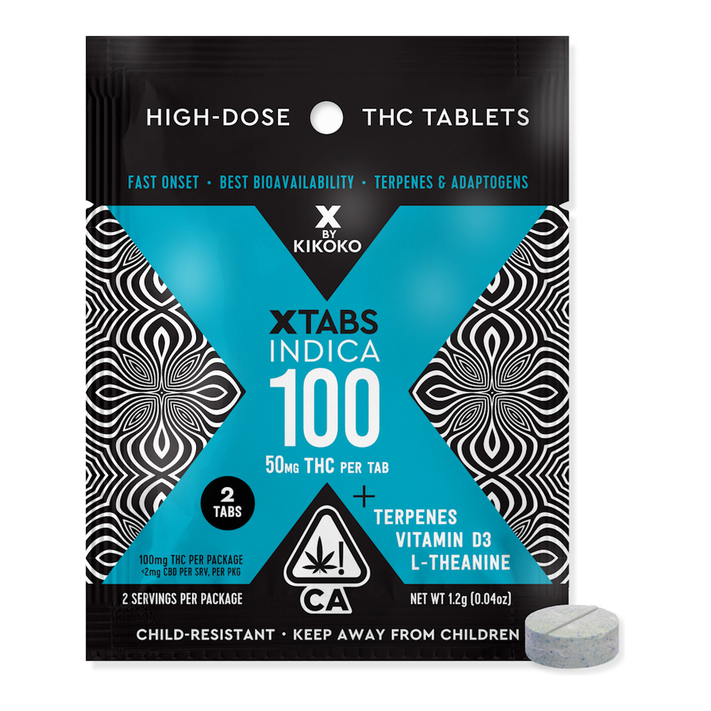 KIKOKO | Indica | XTabs 50mg 2pk | 100mg