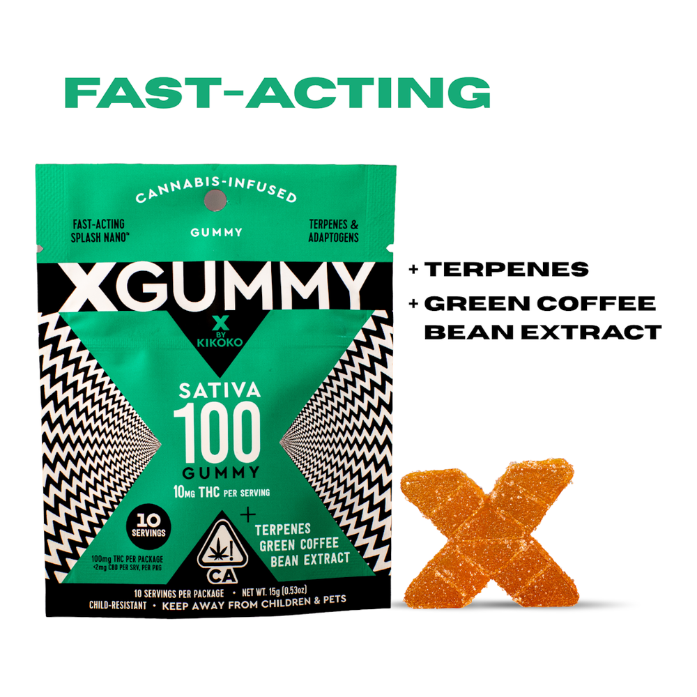 KIKOKO | Sativa Watermelon | X-Gummies | 100mg