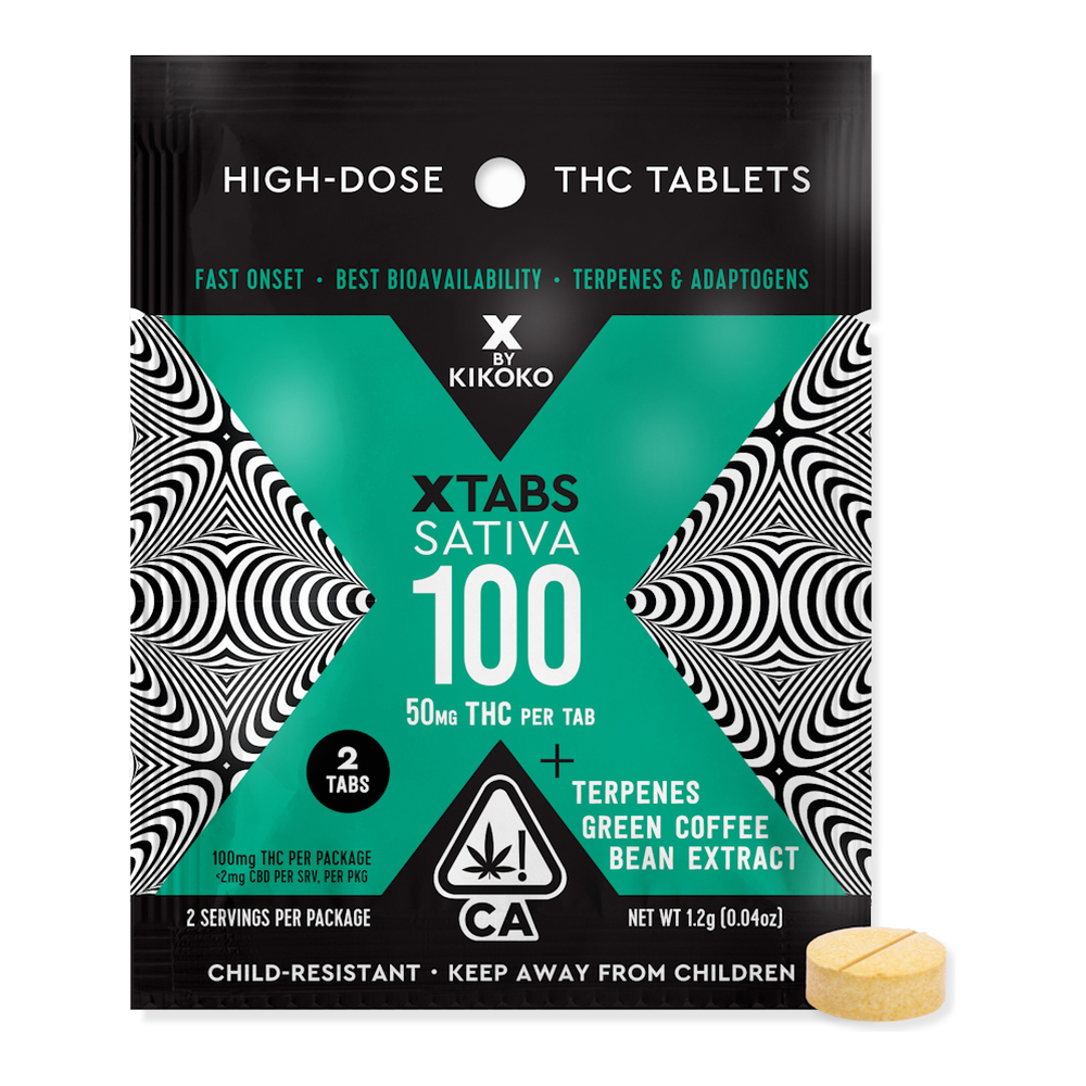 KIKOKO | Sativa | XTabs 50mg 2pk | 100mg
