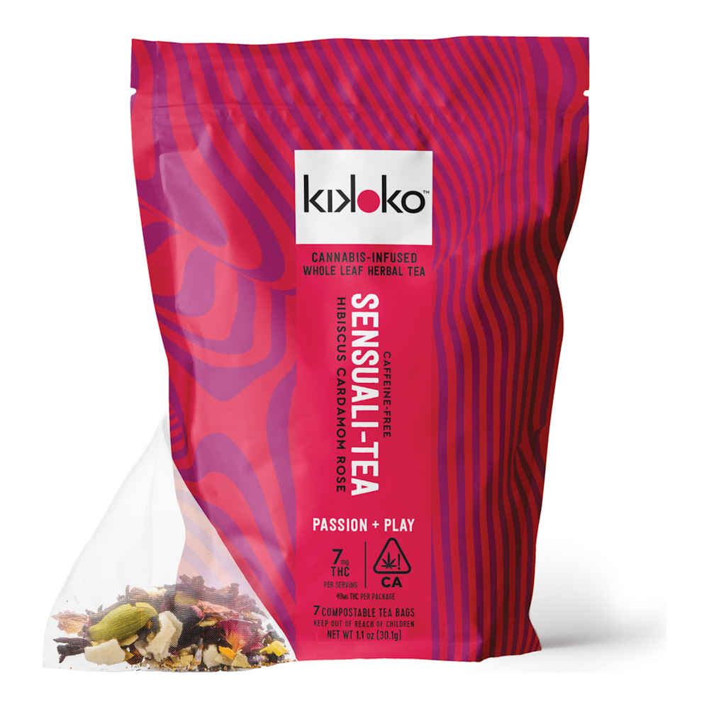 KIKOKO | Sensuali-Tea | Cannabis Tea 7pk | 49mg