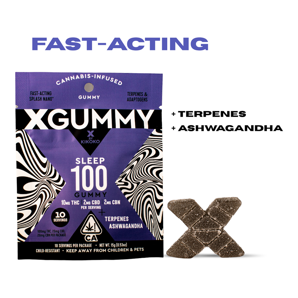 KIKOKO | Sleep Snoozeberry | X-Gummies | 100mg