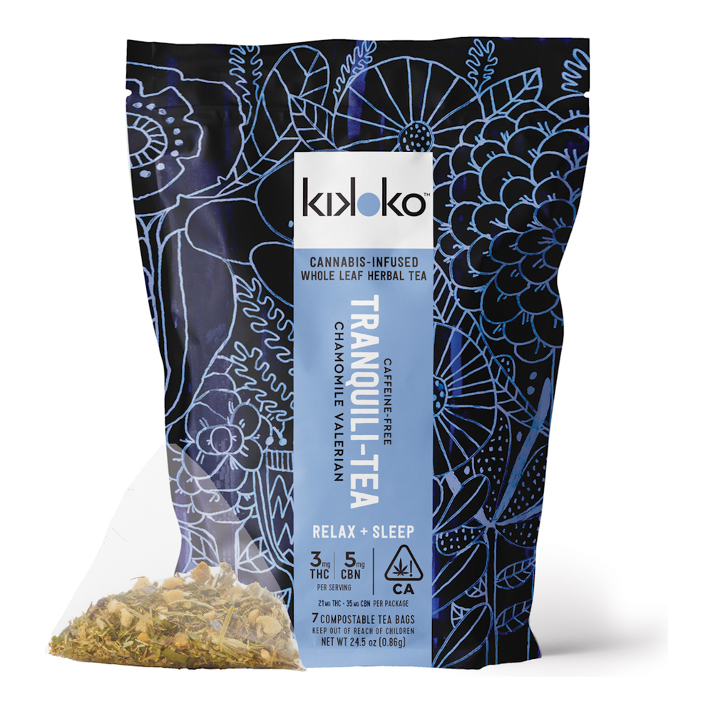 KIKOKO | Tranquili-Tea | Cannabis Tea 7pk | 21mg