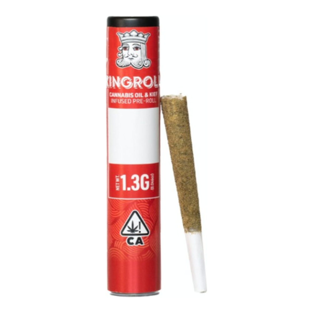 KingRoll | Zangria | Royale | Live Resin & Kief Infused Pre-Roll | 1.3g