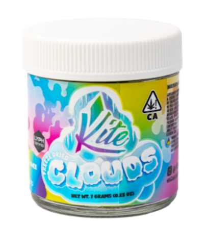 Kite | Glitter Bomb | Freeze Dried Clouds | Live Sungrown Flower Smalls | 1/4oz