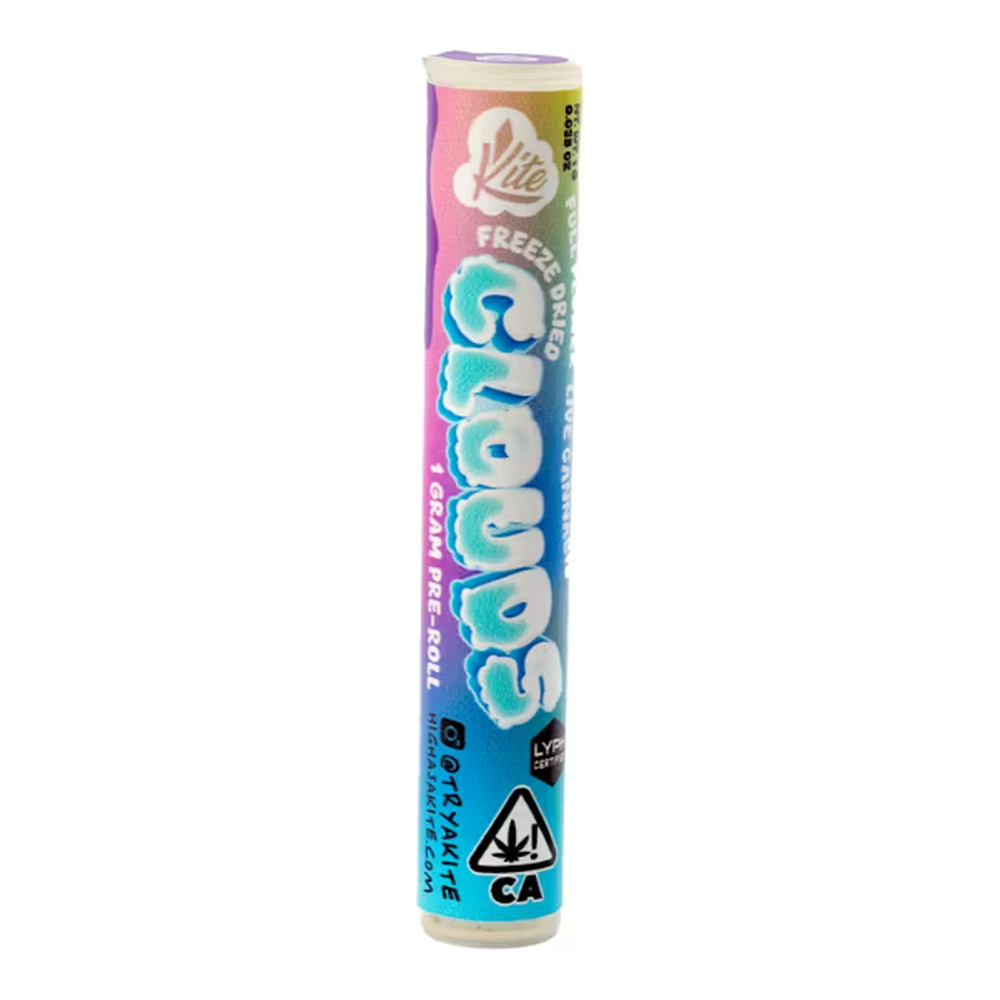 Kite | Glitter Bomb | Freeze Dried Clouds | Live Flower Pre-Roll | 1g