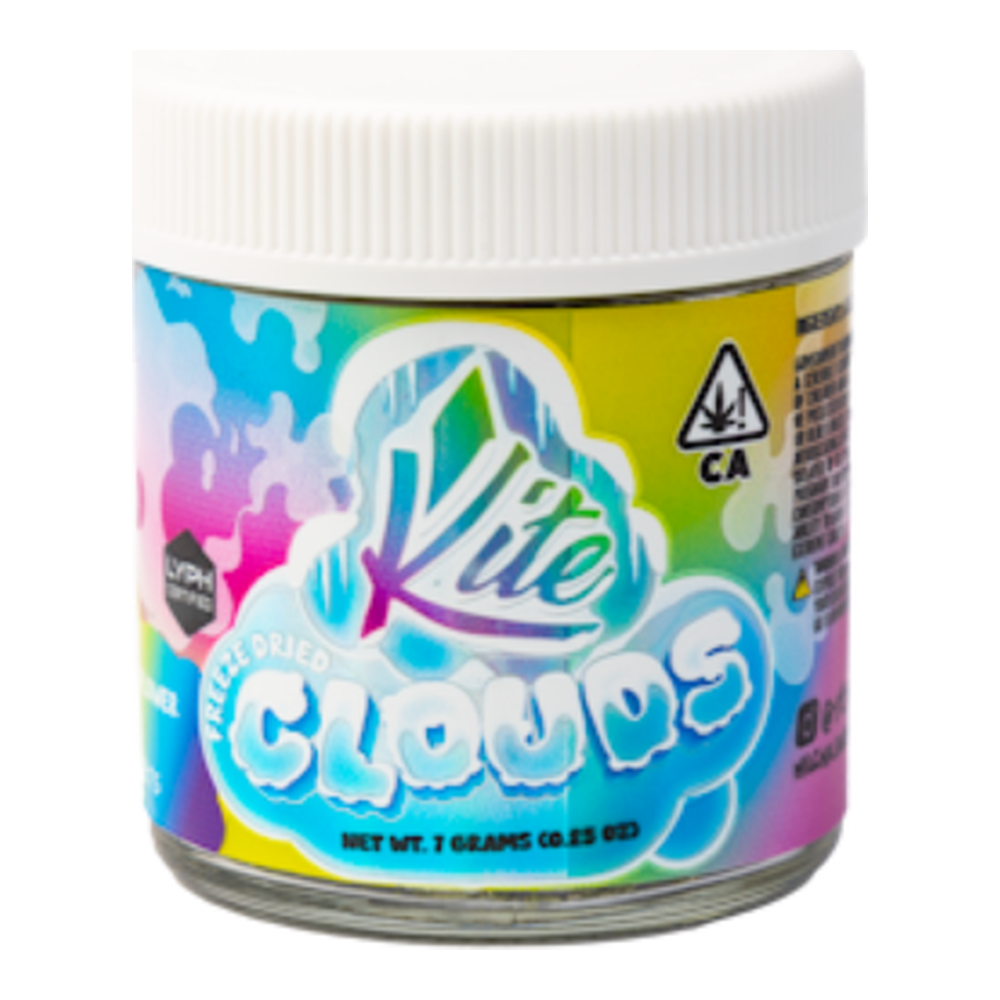 Kite | Rainbow Belts | Freeze Dried Clouds | Live Sungrown Flower Smalls | 1/4oz