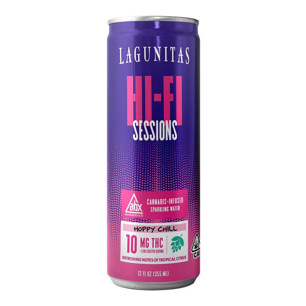 Lagunitas | Hi-Fi Sessions | Hoppy Chill | Cannabis Infused Sparkling Water | 10mg