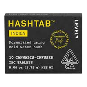 Level | Hashtab | Indica | Tablets | 10pk | 250mg