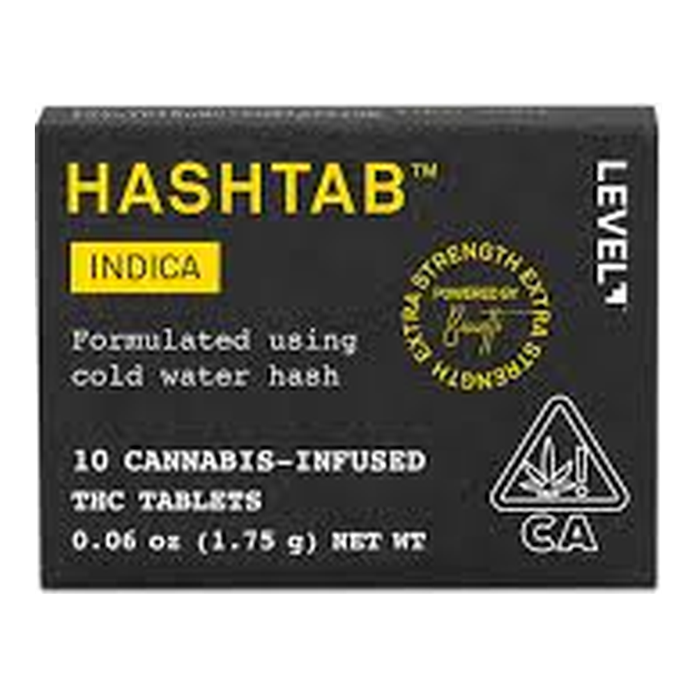 Level | Hashtab | Indica | Tablets | 10pk | 250mg