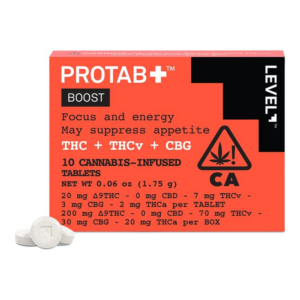 Level | Protab | Boost | Tablets | 25mg 10pk | 250mg