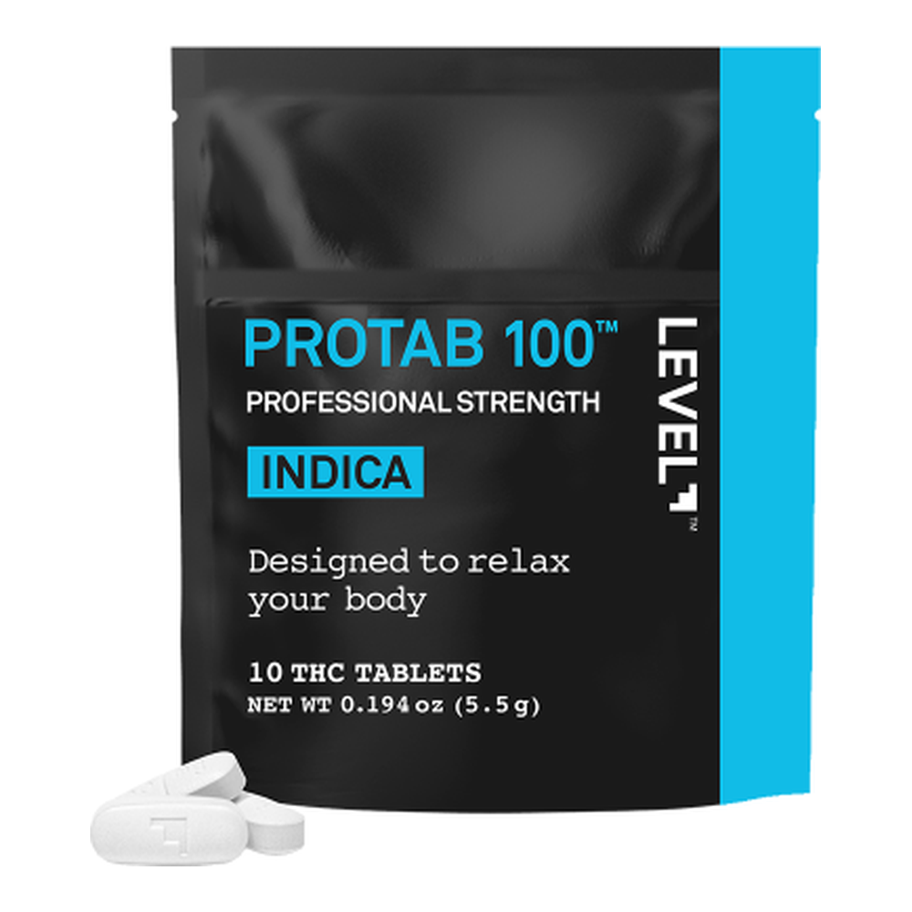 Level | Protab | Indica | 100mg 10pk | 1000mg