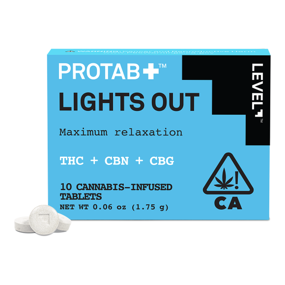 Level | Protab | Lights Out | Sleep Tablets | 25mg 10pk | 250mg