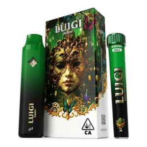 Luigi | OG | Rosin All-In-One Vape 1g + Infused Bubble Hash Rosin Preroll Blunt 1g