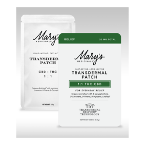 1:1 Transdermal Patch CBD:THC (10mg)