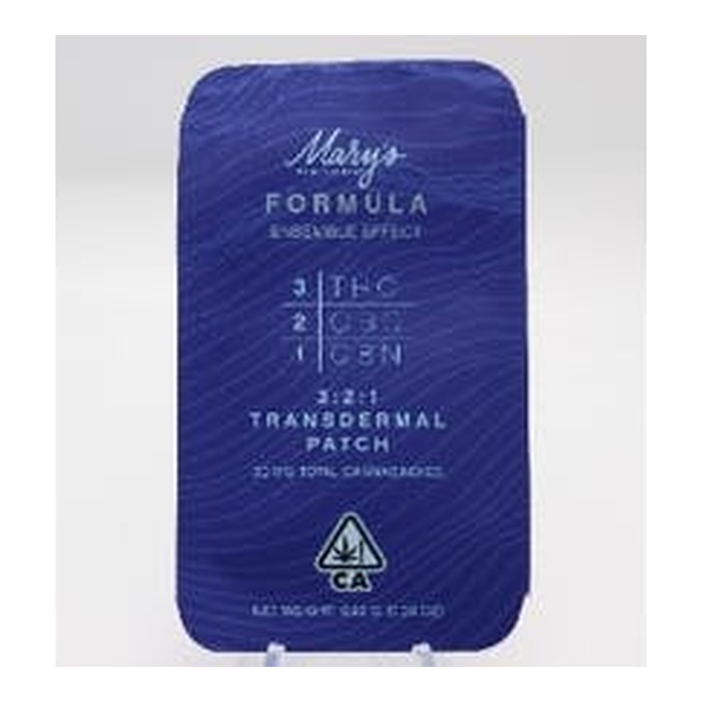 Mary's Medicinals | Formula 3:2:1 THC:CBD:CBN | Transdermal Patch | 14mg